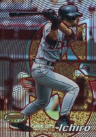 2002 Bowman's Best  #51 Ichiro Red Baseball Card