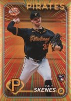 2024 Topps Chrome Radiating Rookies #RR21 Paul Skenes Update Baseball Card