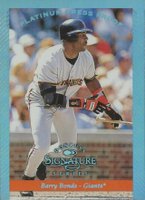 1997 Donruss Signature #30 Barry Bonds Platinum Press Proof Baseball Card