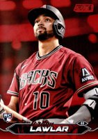 2024 Topps Stadium Club #12 Jordan Lawlar Red Foil Baseball Card