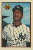 1989 Bowman Tiffany #181 Rickey Henderson Baseball Card