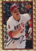 2014 Bowman 1989 Bowman is Back Silver Diamond Superfractors #89BIB-MT Mike Trout Baseball Card