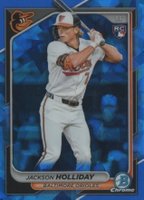 2024 Bowman Chrome Sapphire Edition #26 Jackson Holliday Baseball Card
