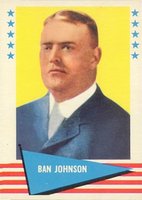 1961 Fleer #48 Ban Johnson Baseball Card