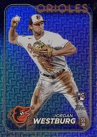 2024 Topps #66 Jordan Westburg Holiday Baseball Card