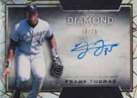 2022 Topps Diamond Icons Diamond Icons Autographs #DIAFT Frank Thomas Baseball Card