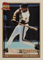 1991 Topps Tiffany #570 Barry Bonds Baseball Card