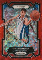 2023 Panini Prizm #115 Chet Holmgren Red Choice Basketball Card