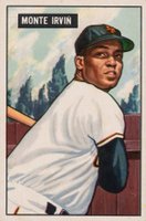 1951 Bowman #198 Monte Irvin Baseball Card