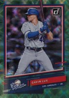 2020 Panini Donruss the Rookies #R8 Gavin Lux Green Baseball Card