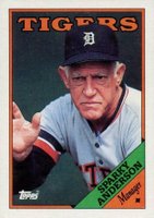 1988 Topps #14 Sparky Anderson Baseball Card