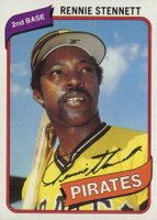 1980 Topps #501 Rennie Stennett Baseball Card