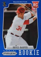 2012 Panini Prizm #152 Bryce Harper Blue Prizm Baseball Card