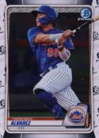 2020 Bowman Chrome Prospects #BCP198 Francisco Alvarez Baseball Card