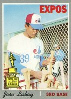1970 Topps #238 Jose Laboy Baseball Card