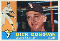 1960 Topps #199 Dick Donovan Baseball Card