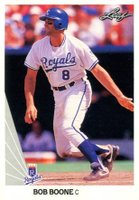 1990 Leaf #46 Bob Boone Baseball Card