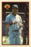 1989 Bowman Tiffany #126 Bo Jackson Baseball Card
