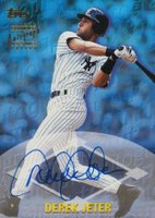 2000 Topps Certified Autograph #TA16 Derek Jeter Baseball Card