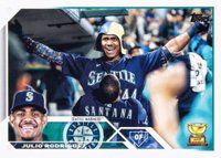 2023 Topps #330 Julio Rodriguez Ssp Baseball Card