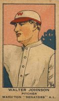 1919 Strip Card #94 Walter Johnson Baseball Card