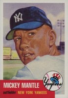 1996 Topps Mantle Redemption # 1953 Topps Baseball Card