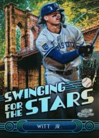2024 Topps Chrome Swinging for the Stars #STS17 Bobby Witt Jr. Baseball Card