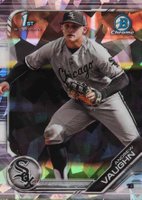 2019 Bowman Draft Chrome Sapphire Edition #BDC100 Andrew Vaughn Baseball Card