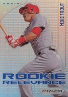 2012 Panini Prizm Rookie Relevance #RR1 Mike Trout Prizm Baseball Card
