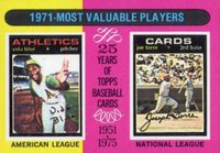 1975 Topps Mini #209 1971 MVP's Baseball Card