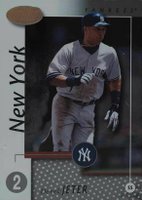 2002 Leaf Certified #143 Derek Jeter Sample Baseball Card