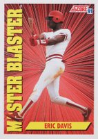 1991 Score #403 Eric Davis Baseball Card