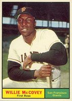 1961 Topps #517 Willie McCovey Baseball Card