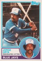 1983 Topps Traded #82T Jorge Orta Baseball Card