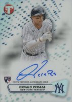 2023 Topps Pristine Pristine Autograph #PAOP Oswald Peraza Baseball Card