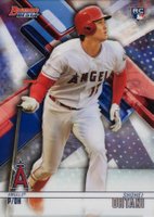 2018 Bowman's Best #1 Shohei Ohtani Refractor Baseball Card