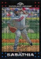 2007 Topps Chrome #6 C.C. Sabathia Xfractor Baseball Card
