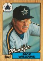 1987 Topps Tiffany #418 Dick Williams Baseball Card