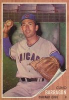 1962 Topps #66 Cuno Barragon Baseball Card