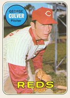 1969 Topps #635 George Culver Baseball Card