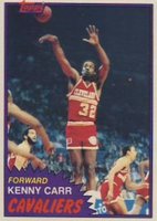 1981 Topps #72 Kenny Carr Mid-West Basketball Card