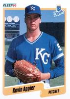 1990 Fleer #100 Kevin Appier Baseball Card