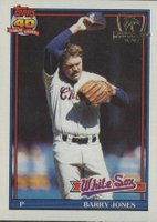 1991 Topps Desert Shield #33 Barry Jones Baseball Card