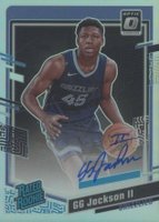 2023 Panini Donruss Optic #260 G.G. Jackson Signature-Holo Basketball Card
