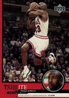 1999 Upper Deck Jordan Tribute #18 Michael Jordan Season-Open Win 11/3/95 Basketball Card