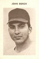 1969 Milton Bradley # Johnny Bench Baseball Card