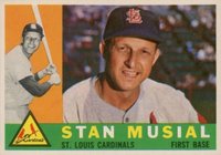 1960 Topps #250 Stan Musial Baseball Card