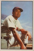 1953 Bowman Color #40 Larry Doby Baseball Card