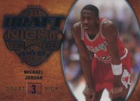 2008 Fleer Hot Prospects #103 Michael Jordan Blue Basketball Card