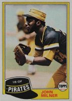 1981 Topps #618 John Milner Baseball Card